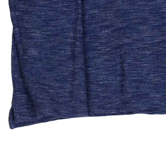 Banana Republic Blue Henley Shirt Sweater Men Large Pima Cotton Blend Classic - Picture 3 of 8